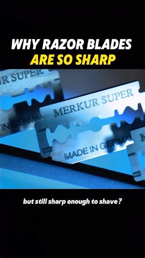 Why razor blades are so sharp #foryou #usa #razorblade #science