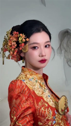 A good bride s makeup is timeless elegant and clean making you shine in the camera.#Wuhan