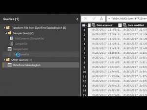 Power Query - Files from a folder