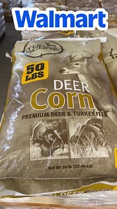 4K views · 44 reactions | Truckload Deer Corn Sale! 歷 Just $9.47 per 50 lb bag Get ready for deer season or feed time with premium deer corn at a price that can’t be beat – stock up now! Only at your Zapata highway Walmart‼️ walmart.onelink.me/UIev/WalmartLocal | Walmart Laredo - Highway 83 South | Facebook