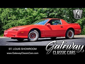 1988 Pontiac Trans Am Gateway Classic Cars St. Louis #9116