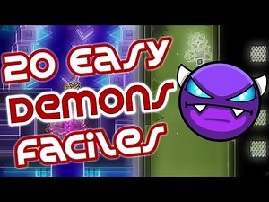👉Top 20 Easy Demons mas Faciles (Para Empezár) #1👈 Geometry Dash