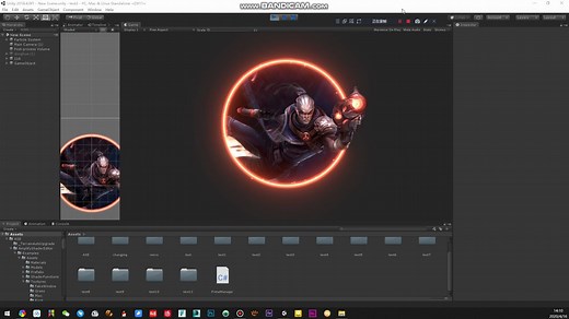 Unity 遮罩案例-内外拆分