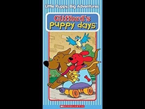 Opening To Clifford's Puppy Days:Little Puppy,Big Adventures 2004 VHS(Canadian Copy)