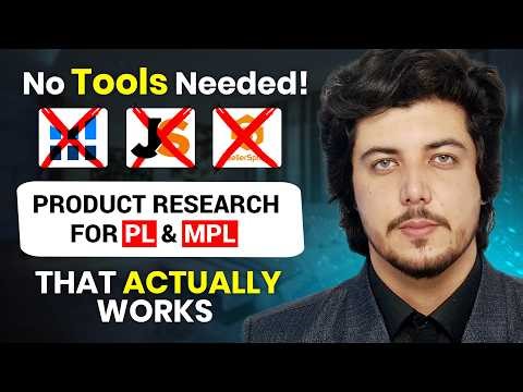 Manual Product Research That Actually Works (PL & MPL Secrets)