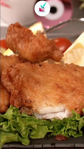 Μπακαλιάρος τηγανιτός με φανταστικό κουρκούτι