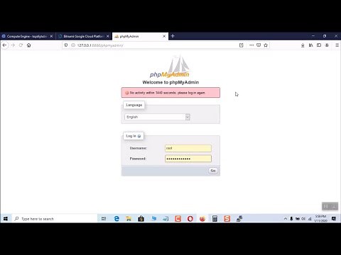 access bitnami google cloud php admin mysql root server wordpress
