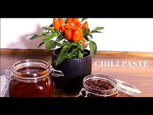 Anu's Yummy Kitchen - How to make Chili Paste - Chili Paste