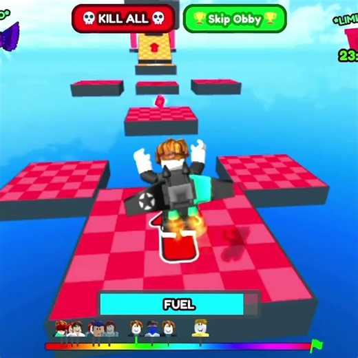 #I Beat The JETPACK OBBY In Under 50 SECONDS! (Roblox Speedrun)
