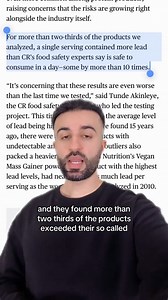 7.8K views · 162 reactions | AD | @Huel PROTEIN SHAKES HAVE HIGH LEAD LEVELS!! 若❌ #weightloss #fatloss #nutrition #fitness #fyp | Nutrition Explained | Facebook