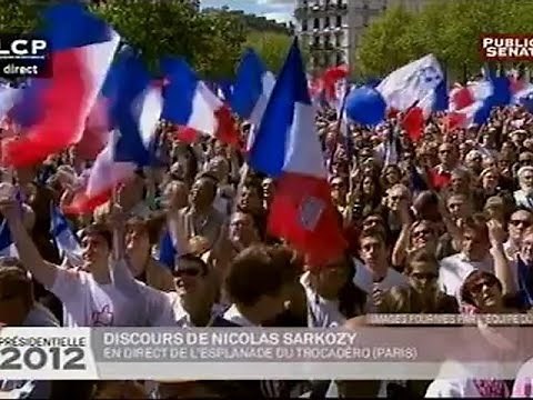 Meeting de Nicolas Sarkozy au Trocadero - Evénement (01/05/2012)