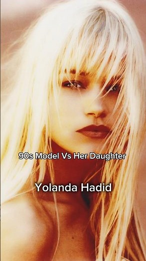 Yolanda Hadid Vs Gigi Hadid #supermodel ✨ #gigihadid #yolandahadid #runway #90s