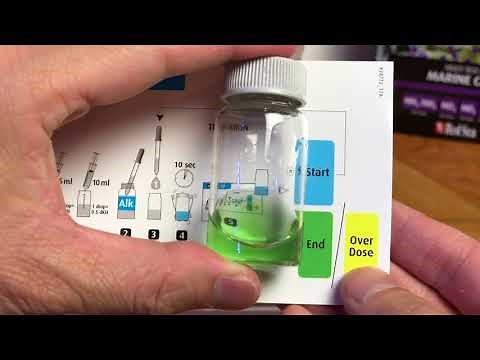Red Sea Marine Care Kit Demo (pH, Alkalinity, Nitrates/Nitrites, Ammonia) plus saltwater tank update
