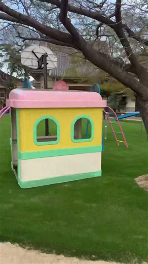 幼稚園園庭を人工芝へ‪🌱‬#人工芝#福岡 #ドッグラン #幼稚園 #保育園