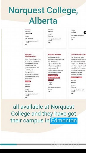 Norquest College Winter 2025 and Spring 2025 are open for admission