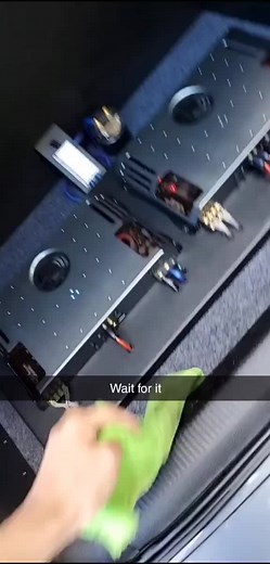 Custom Trunk Setup in Jetta for Audio Enthusiasts