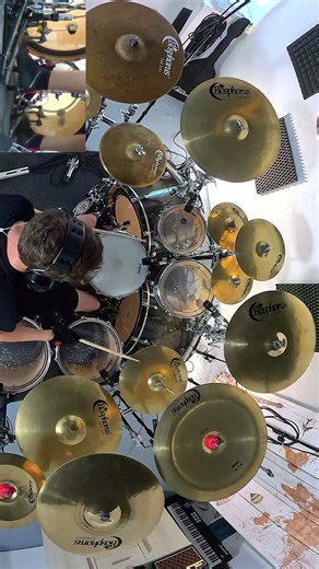 ANGOSTURA | THE MARAUDER | DRUM PLAYTHROUGH | BOSPHORUS CYMBALS #shorts #11