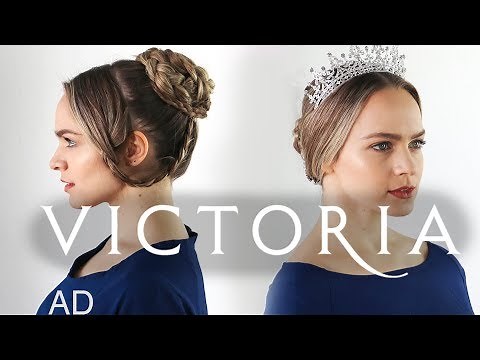 Braided Updos from TV's Victoria - Hair Tutorial | Kayley Melissa