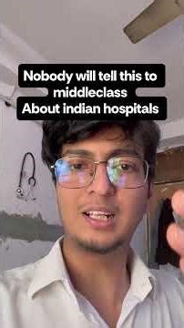 Nobody Talks About This in Indian Hospitals 😶 | Middle Class Truth