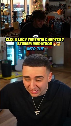 Clix x Lacy Fortnite Chapter 7 stream marathon 🔥🤯