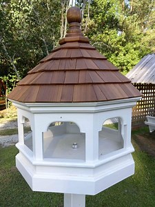 Gazebo Bird Feeder Plan - Platform Bird Feeder Design Comes With FREE Youtube Instructional Videos - Etsy