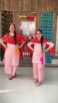 Jhanjar Dance | Jhanjar Gwach Gyi Meri |Ravneet Ft Sruishty Maan | #PunjabiDance #shorts