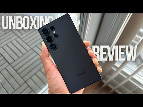 Samsung S25 Ultra Unboxing & Review | Jet Black