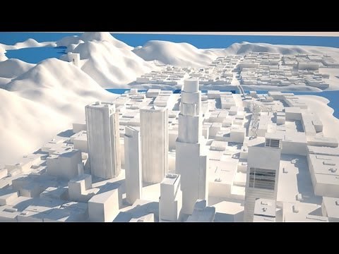 Grand Theft Auto V - 3D map