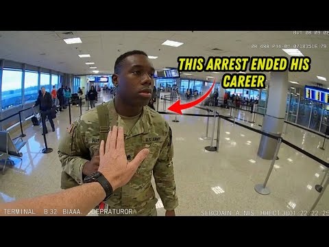 Cop Slams Navy SEAL in Dress Blues at Airport — 12 Minutes Later the Pentagon DESTROYS 17 Careers