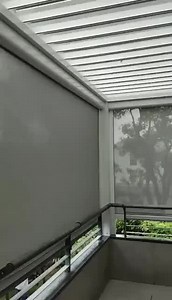 Custom Motorized Pergola Remote Control Waterproof Electric Screens Fence Zip Mosquito Net Built-in House Sunscreen