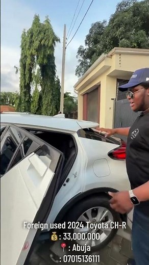 The Cheapest & Cleanest 2024 Toyota C-HR in Nigeria! 🔥 #sarkinmota #toyota
