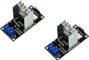 PWM AC Programmable Light Dimmer 110V-220V Module Controller Board for Arduino, STM, ARM, AVR & Raspberry Pi Compatible 50/60Hz with HeatSink 3.3V/5V Logic