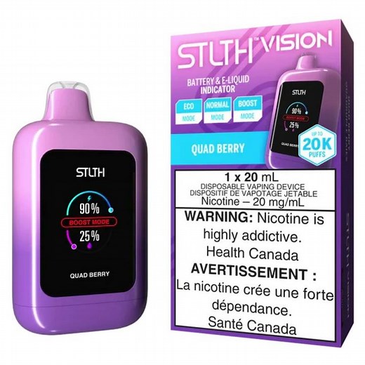 STLTH Vision 20K Quad Berry Review