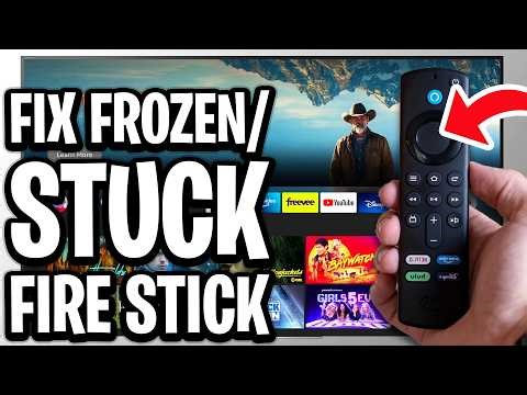 How To Fix Frozen or Stuck Amazon Fire TV Stick - Step by Step