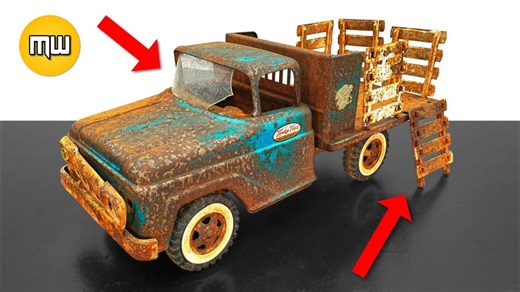 195K views · 3.5K reactions | I restored a rusty tonka truck ✨ | MW Restoration | Facebook