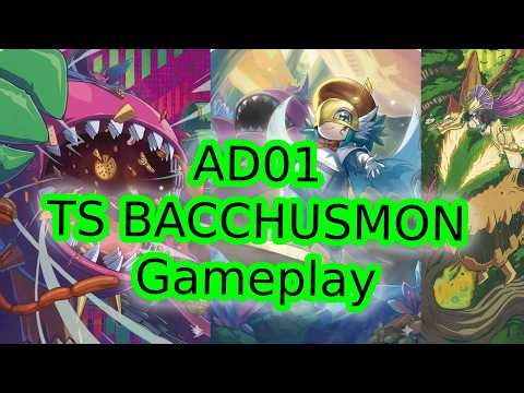 Gear Forest BT25 | Gameplay Bacchusmon | Digimon TCG