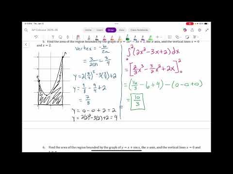 AB Calculus: FTC Part 1