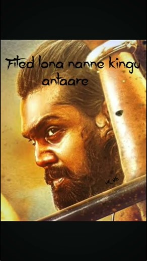 karabu song lyrics 🎶🎵💖💝 from pogaru movie #love #music #song