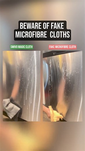 304 reactions · 49 comments | Why struggle with fake microfibre rags that leave streaks, lint, and endless scrubbing? The Swivo Magic Cloth cleans with just water - streak-free, reusable, and eco-friendly. One cloth replaces sprays, rags, and wasted effort. | Swivo India | Facebook