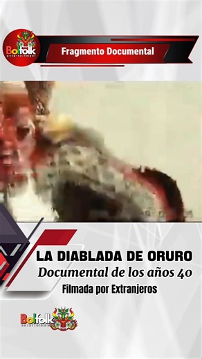 🎞️ La Diablada filmada en Oruro en la década de los 40. Un registro realizado por extranjeros que quedaron impactados por la fuerza y el misterio de los diablos de ojos saltones. 😈🇧🇴 Imágenes que muestran cómo lucía nuestra danza en sus primeros años documentados. ✨ #Diablada #Oruro #Bolivia #CulturaViva #FolkloreBoliviano #Historia | BolFolk