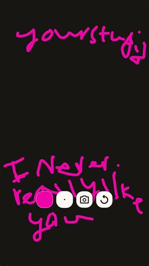 I tried out this trend. I just don’t know how to write that fast at the end. Sorry