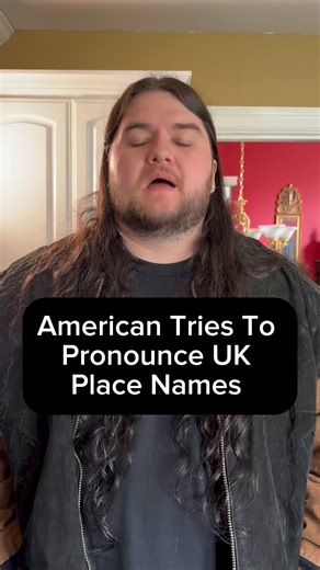 American tries to pronounce UK place names 🧐👀😂 #Uk #funny #kalanighosthunter #KGH #british | Kalani Ghost Hunter