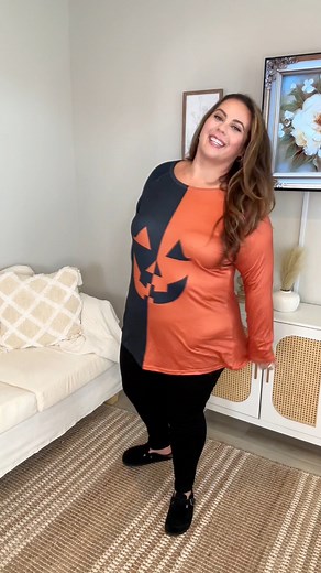 16K views · 85 reactions | It’s officially Spooky season! Have you ordered your Halloween graphic tees? Ive  a bunch of fun optioms in my amazon “Halloween 2024” list and comment below . Wearing xxl. #amazonfinds #plussizefashion #halloweentees #halloweenfashion | Callie Richards | Facebook