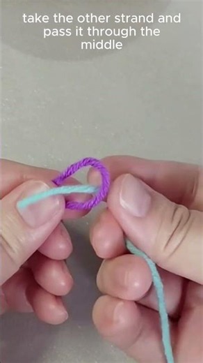 This knot holds even when cut #yarn #crochet #diy