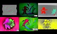 Mix of 6 videos from youtube : Noggin and nick jr logo collection sixparison