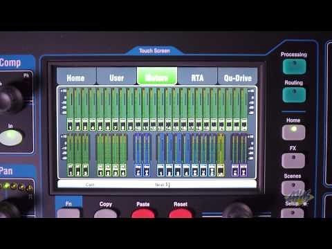 Allen and Heath QU24 24 Channel Digital Mixer - Allen Heath Qu24