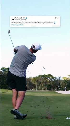 What do you love most about this Scottie Scheffler swing?