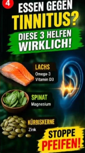 Foods to combat tinnitus? These 3 really help.