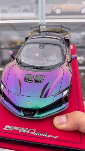 Bugatti Chiron SS | Ferrari SF90 XX 1:18 Diecast Scale Model Cars | Diecast Supercar Miniatures