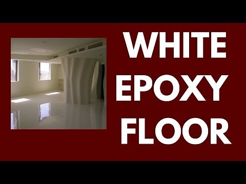White Epoxy Floor - Three things to look out for